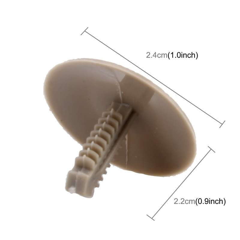 100 PCS Car Auto Plastic Interior Door Panel Clip