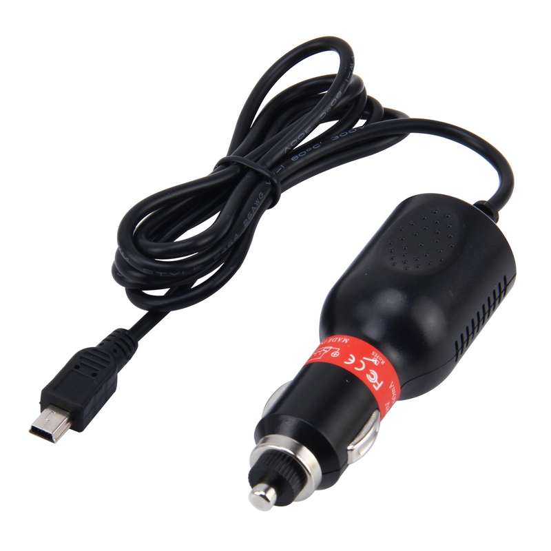 Universal Mini USB Charger Adapter For Car DVR Camera GPS Navigation Input 10V - 48V Ouput 5V 2A, C