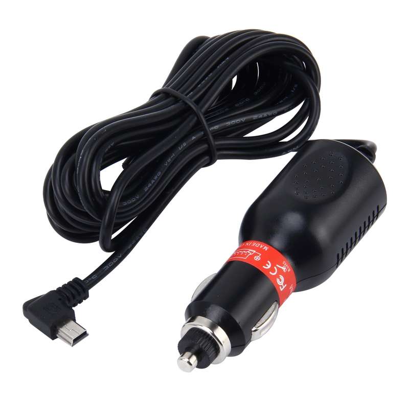 Universal USB Charger Adapter For Vehicle Traveling Data Recorder Input 10V - 48V Ouput 5V 2A, Cabl
