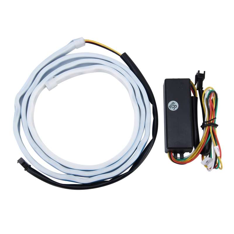 1.2m Car Auto Waterproof Universal Four Color Rear Flowing Light Tail Box Lights with Tail Light Con