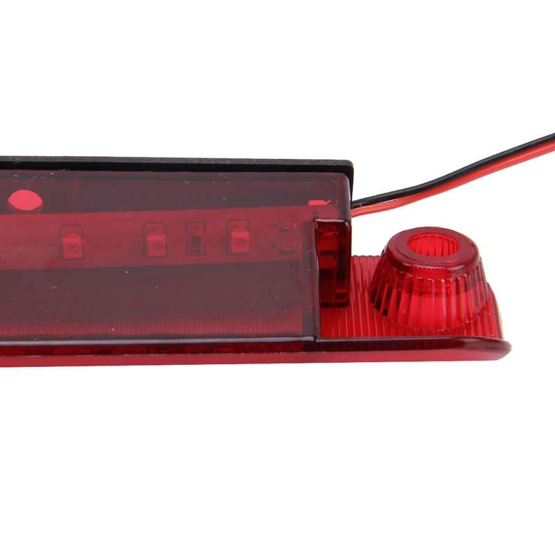 Car Auto Third Brake Light with 18 LED Lamps, DC 12V Cable Length: 80cm(Red Light)