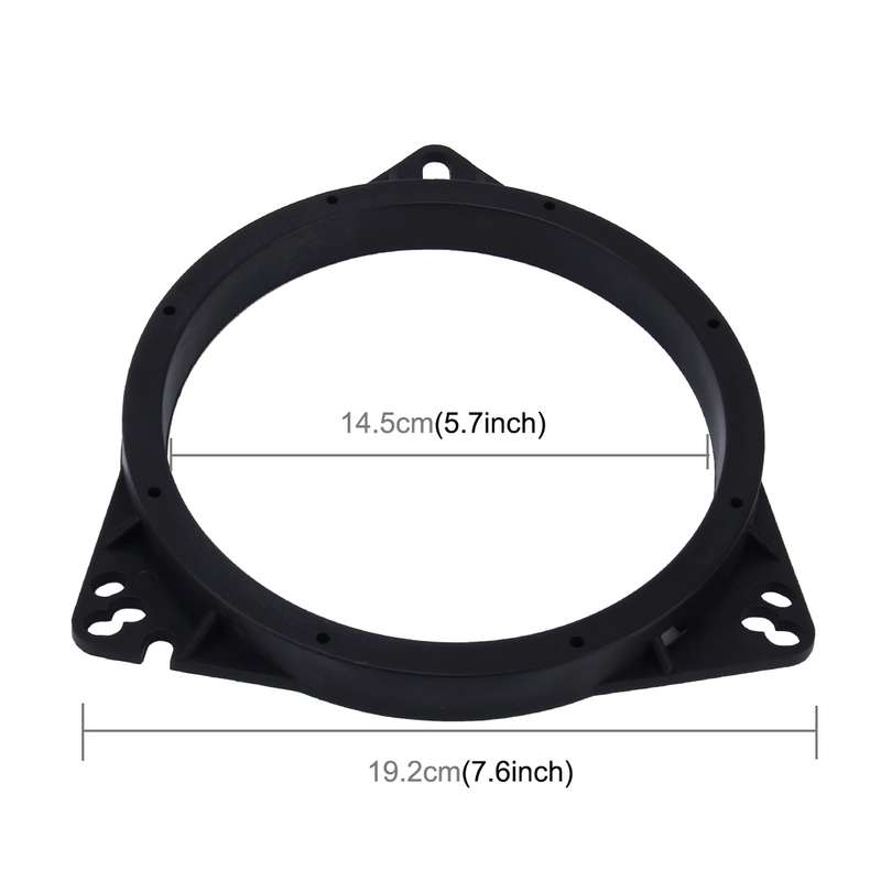2 PCS Car Auto ABS Loudspeaker Base Protection Cover Holder Mat for Nissan and Toyota
