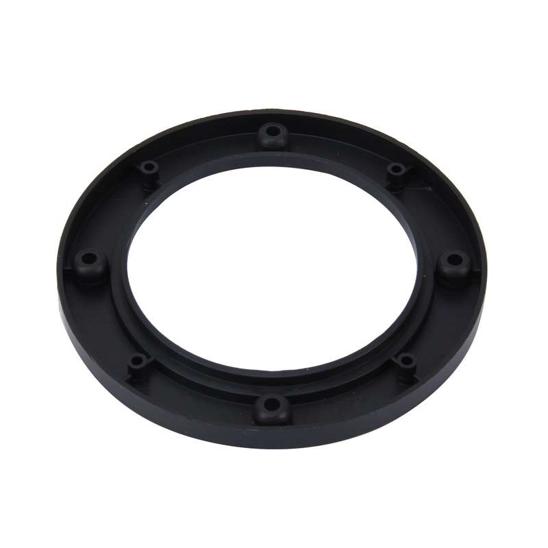 2 PCS 4 inch Car Auto ABS Loudspeaker Base Protection Hollow Cover Holder Mat, Inner Diameter: 10cm
