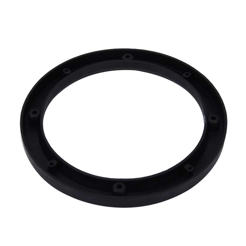 2 PCS 6.5 inch Car Auto ABS Loudspeaker Base Protection Hollow Cover Holder Mat, Inner Diameter: 14.