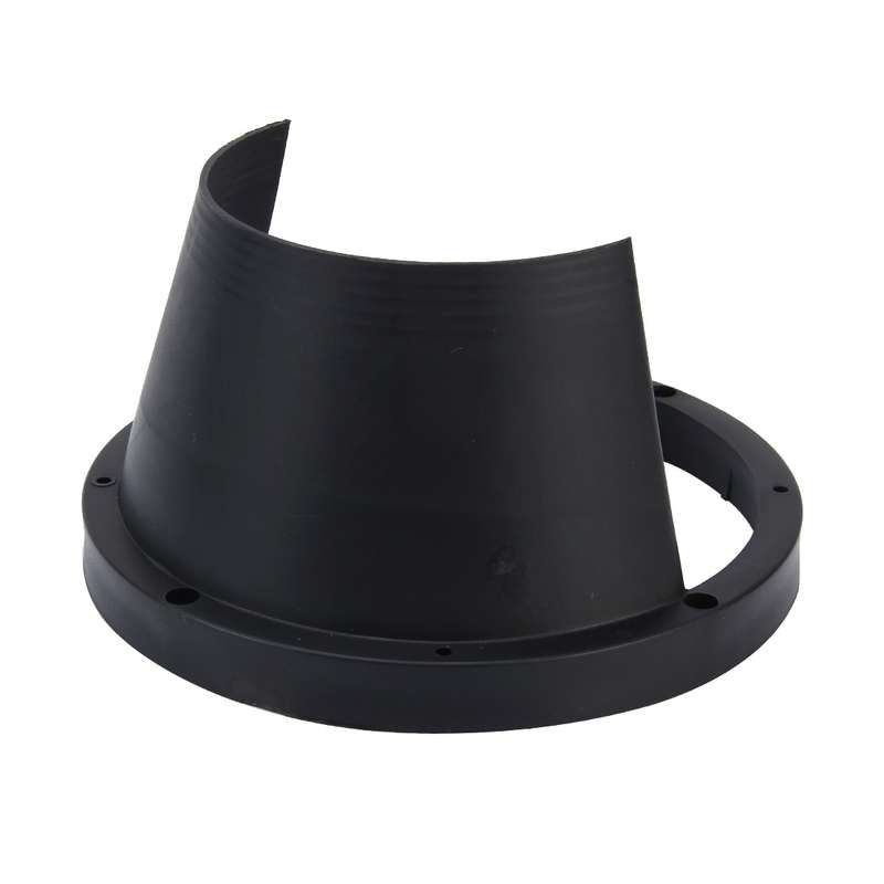 2 PCS 6.5 inch Car Auto Loudspeaker Plastic Waterproof Cover with Protective Cushion Pad, Inner Diam