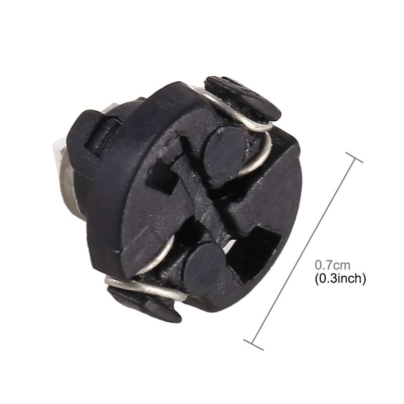 2 PCS 4 inch Car Auto ABS Loudspeaker Base Protection Hollow Cover Holder Mat, Inner Diameter: 10cm