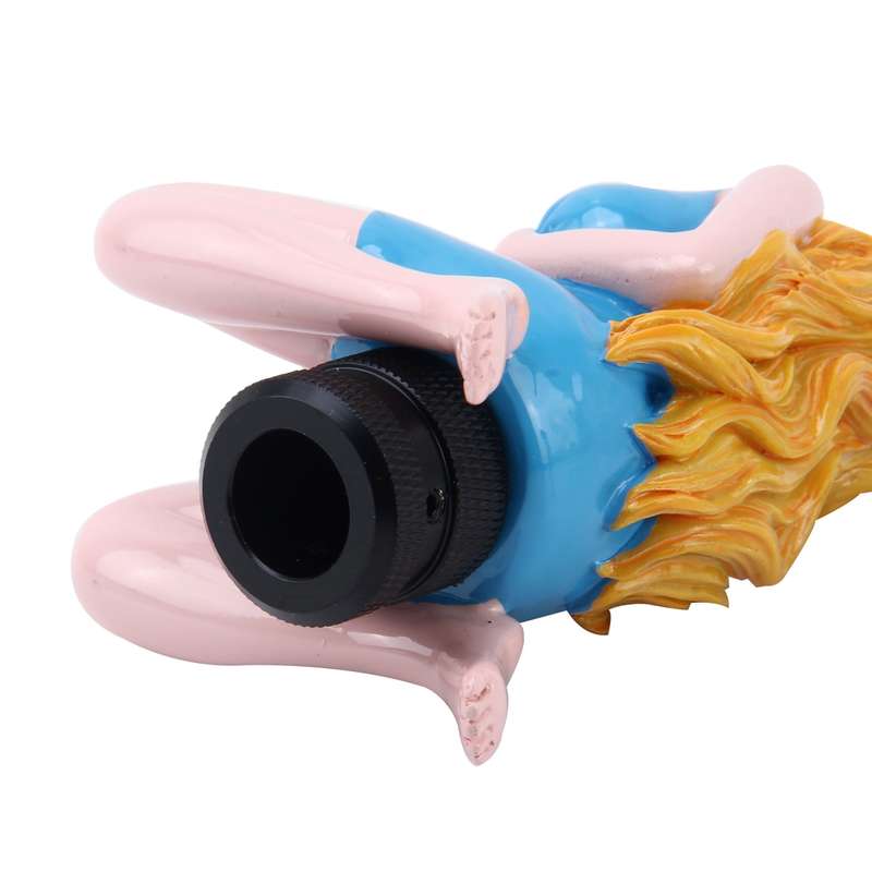 Universal Sexy Beauty Shape ABS Manual or Automatic Gear Shift Knob with Three Rubber Covers Fit for
