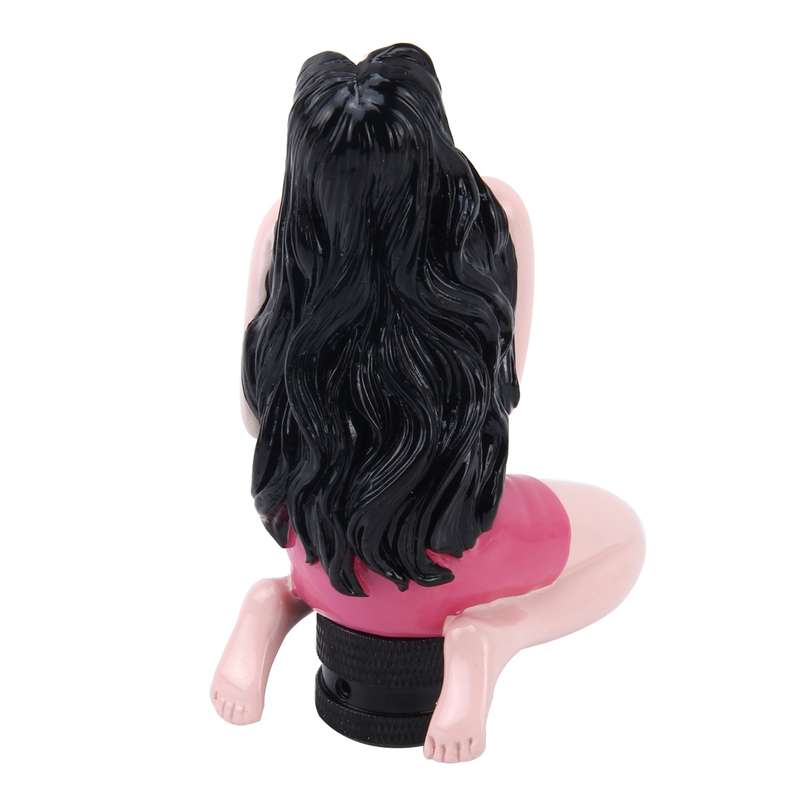 Universal Sexy Beauty Shape ABS Manual or Automatic Gear Shift Knob with Three Rubber Covers Fit for