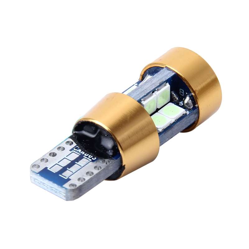 2 PCS T10 3W Error-Free Car Clearance Light with 19 SMD-3030 LED Lamp, DC 12V (Ice Blue Light)