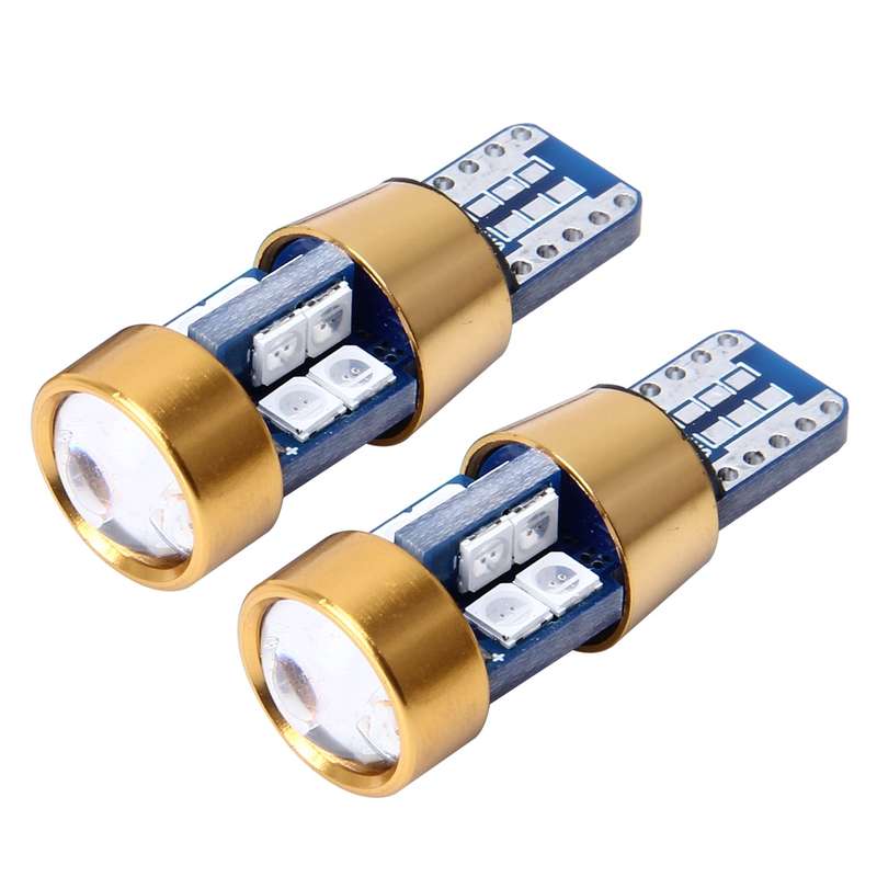2 PCS T10 3W Error-Free Car Clearance Light with 19 SMD-3030 LED Lamp, DC 12V (Ice Blue Light)