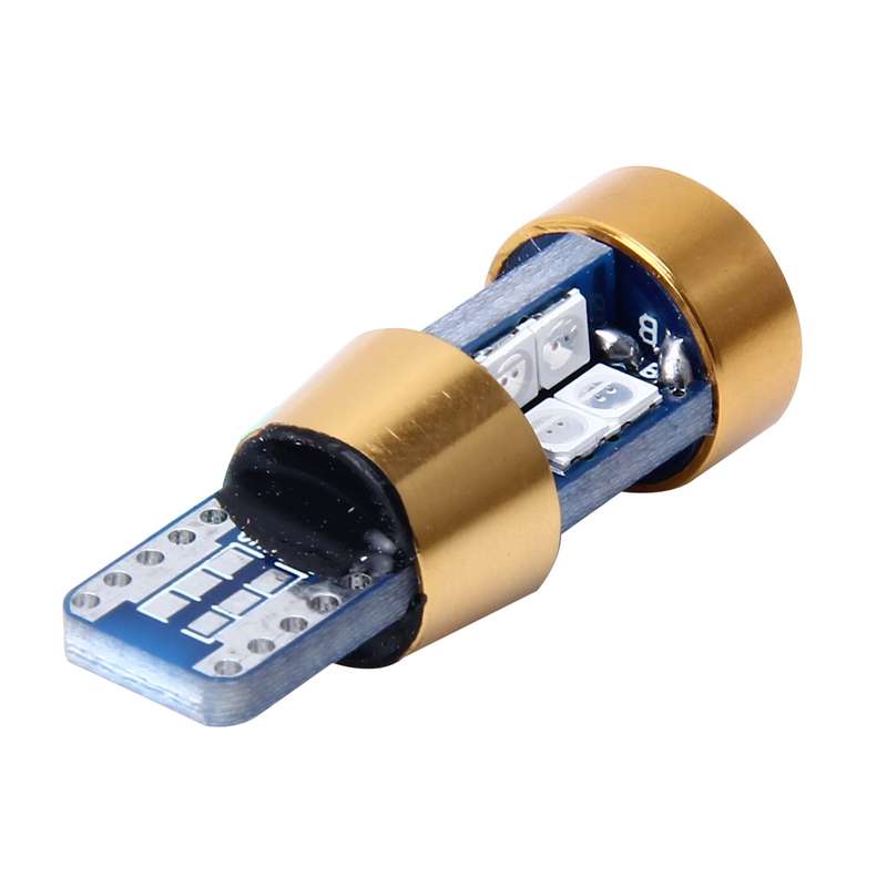 2 PCS T10 3W Error-Free Car Clearance Light with 19 SMD-3030 LED Lamp, DC 12V (Ice Blue Light)