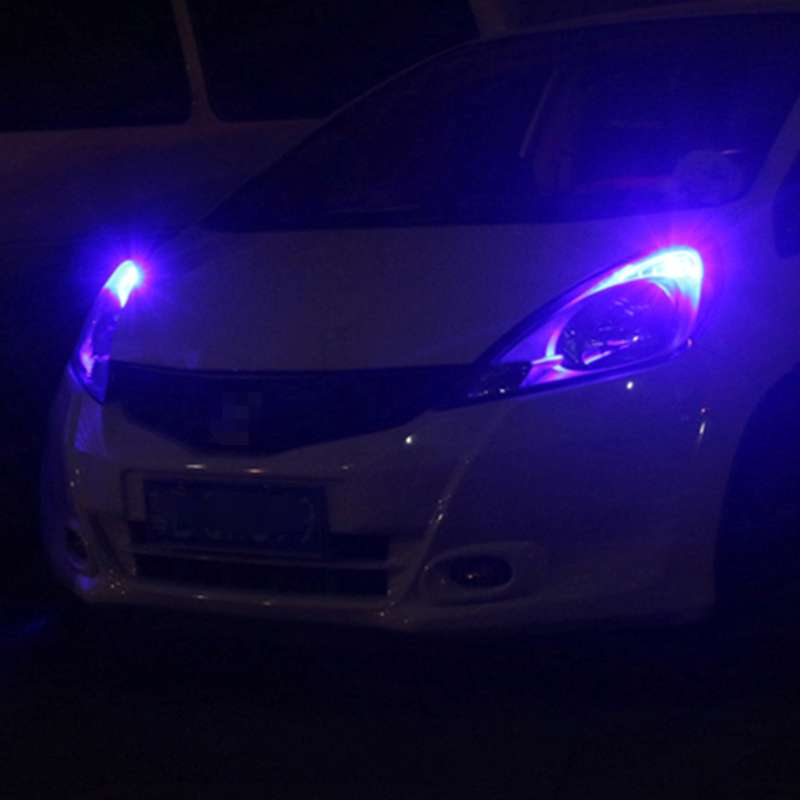 2 PCS T10 3W Error-Free Car Clearance Light with 19 SMD-3030 LED Lamp, DC 12V (Ice Blue Light)