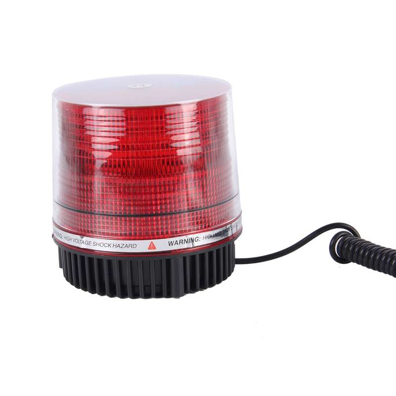 Brilliant Strong Xenon Strong Red Light And Blue Light Magnetic Doom Installation Flash Strobe