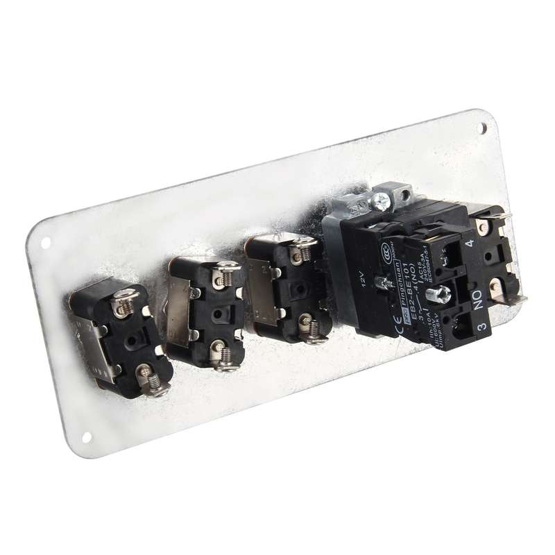 12V / 30A Carbon Fiber Racing Car 12V LED Ignition Switch Panel Engine Start Push Button LED Car Pan