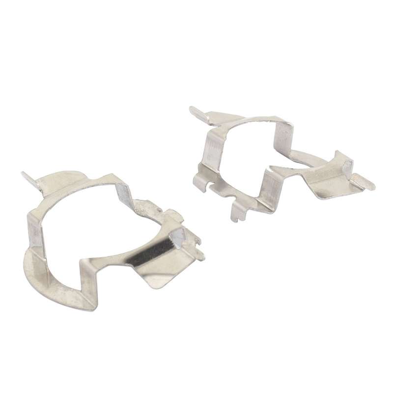 1 Pair H7 LED Headlight Bulb Retainers Holder Adapter for Mercedes-Benz/ BMW/ Audi/ Volkswagen/ Bui