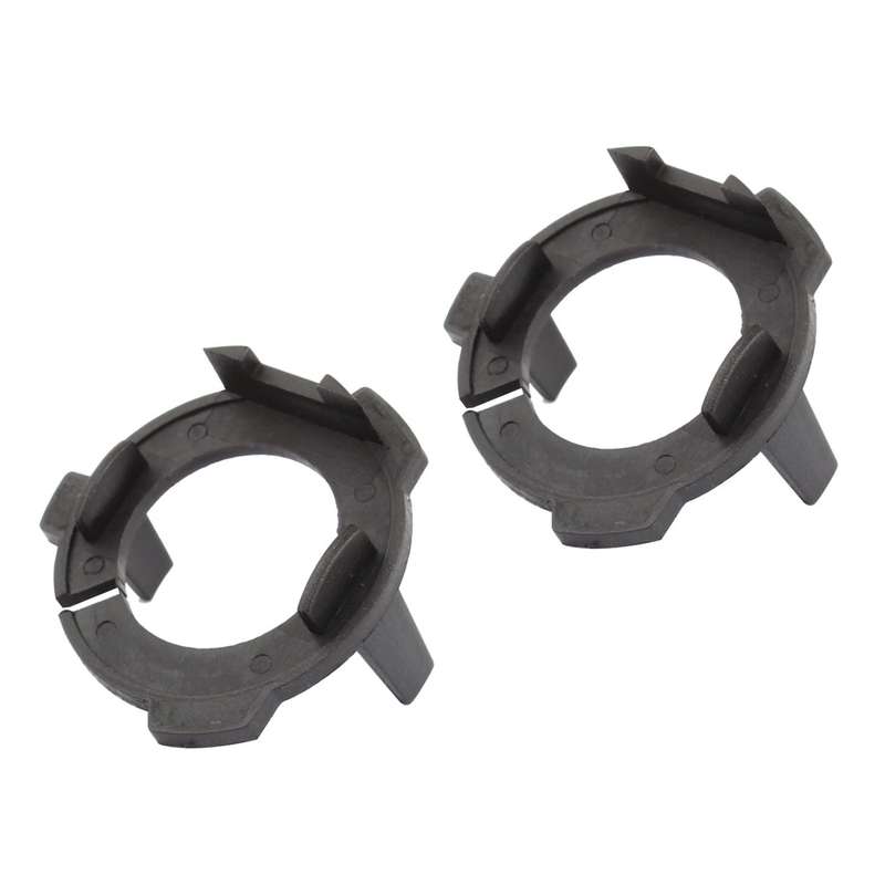 1 Pair H7 LED Headlight Bulb Retainers Holder Adapter for VW Volkswagen Lawida Lamando Touran Tiguan