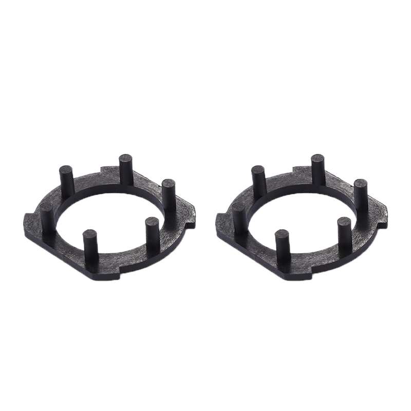 1 Pair H7 LED Headlight Bulb Retainers Holder Adapter for Mazda 3/5/6 M3/M5/M6