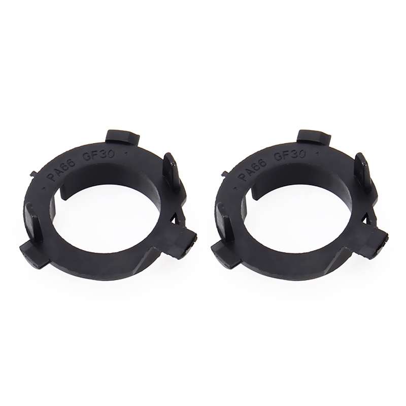 1 Pair H7 LED Headlight Bulb Retainers Holder Adapter for KIA Sorento/Sportage R/Grand Santa Fe/K3/K