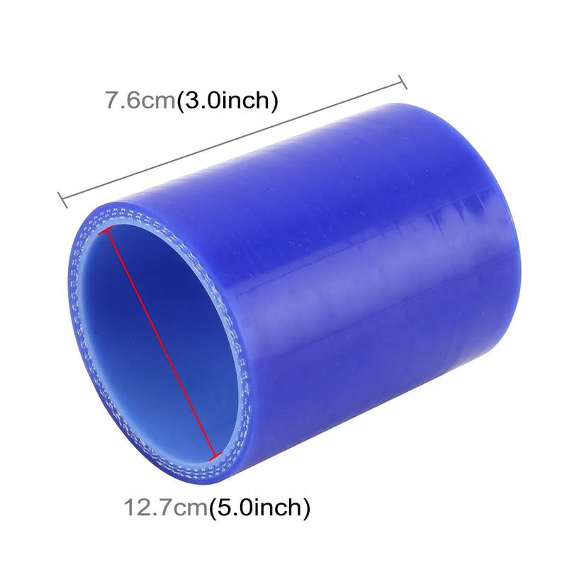 Universal Car Air Filter Diameter Intake Tube Constant Straight Hose Connector Silicone Intake Conne