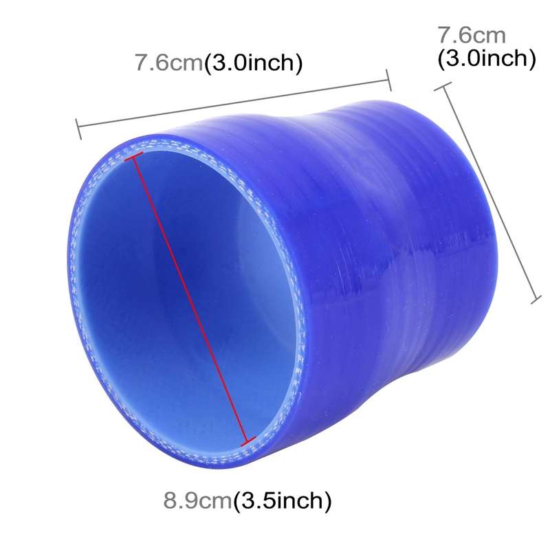 Universal Car Air Filter Diameter Intake Tube Constant Straight Tube Hose Diameter Variable Hose Con