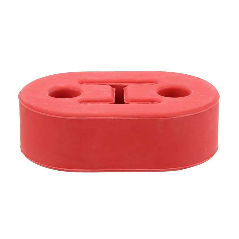 Universal Car Two Holes Adjustable Rubber Mounting Bracket Exhaust Tube Hanging Rubber Tube Car Exha