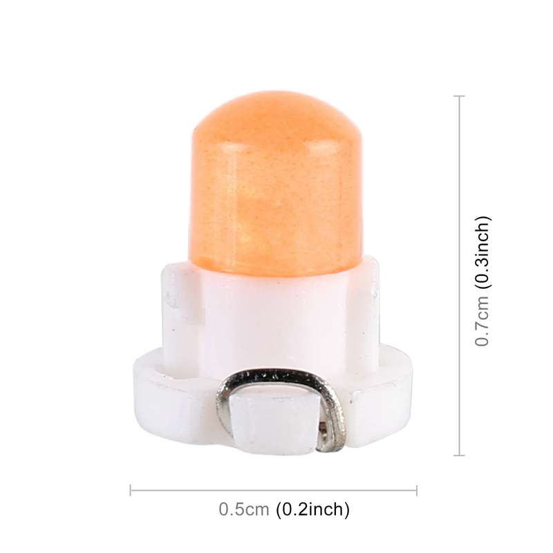10 PCS 2W T3 Wedge Instrument Panel LED Light Dashboard Gauge Cluster Indicator Lamp Bulb(Ice Blue L