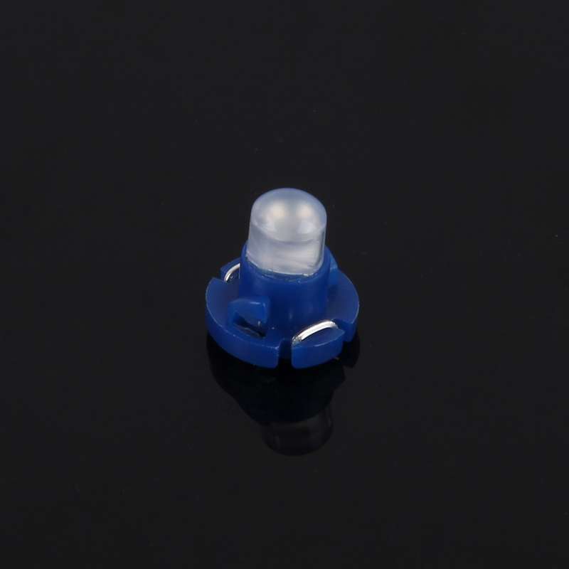 10PCS 2W T4.2 Wedge Instrument Panel LED Light Dashboard Gauge Cluster Indicator Lamp Bulb(Blue Ligh