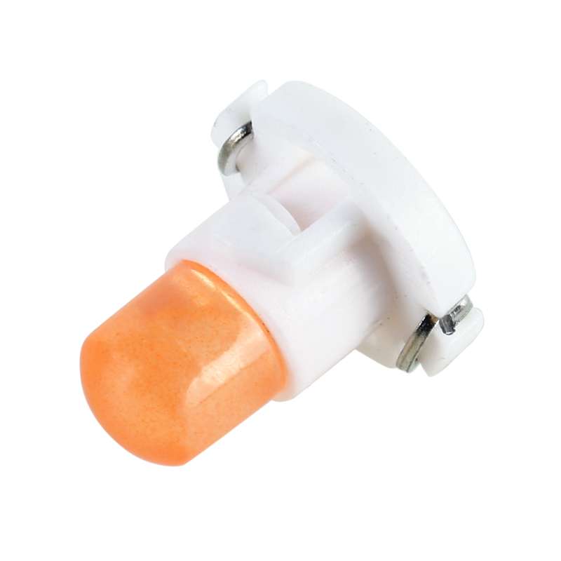 10PCS 2W T4.2 Wedge Instrument Panel LED Light Dashboard Gauge Cluster Indicator Lamp Bulb (Pink Lig