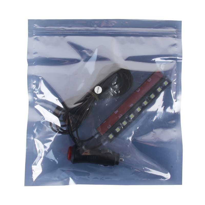 2 in 1 4.5W 18 SMD-5050-LEDs RGB Car Interior Floor Decoration Atmosphere Neon Light Lamp, DC 12V(Wh