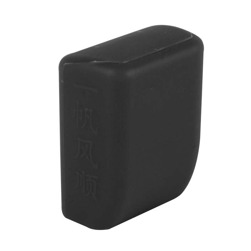 Safe Rubber Car Seat Belt Clips Locking Buckles Protective Cover(Blue)