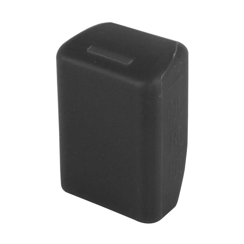Safe Rubber Car Seat Belt Clips Locking Buckles Protective Cover(Blue)
