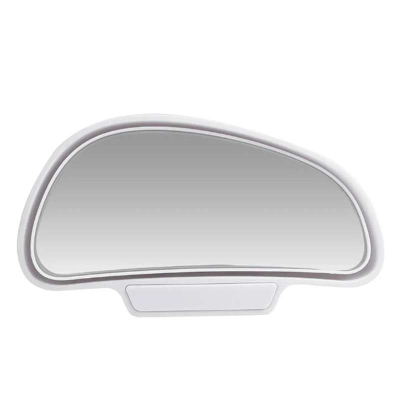 3R-092 Car Blind Spot Right Rear View Wide Angle Adjustable Mirror (Silver)
