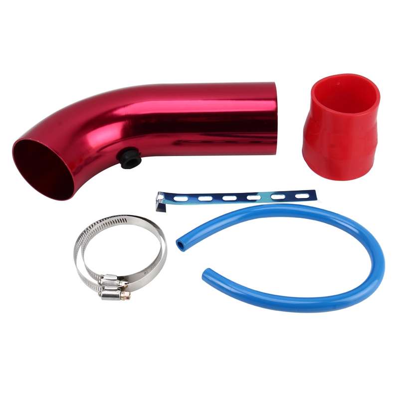 Universal Air Intake Pipe Super Power Flow Air Intakes Short Cold Racing Aluminium Air Intake Pipe