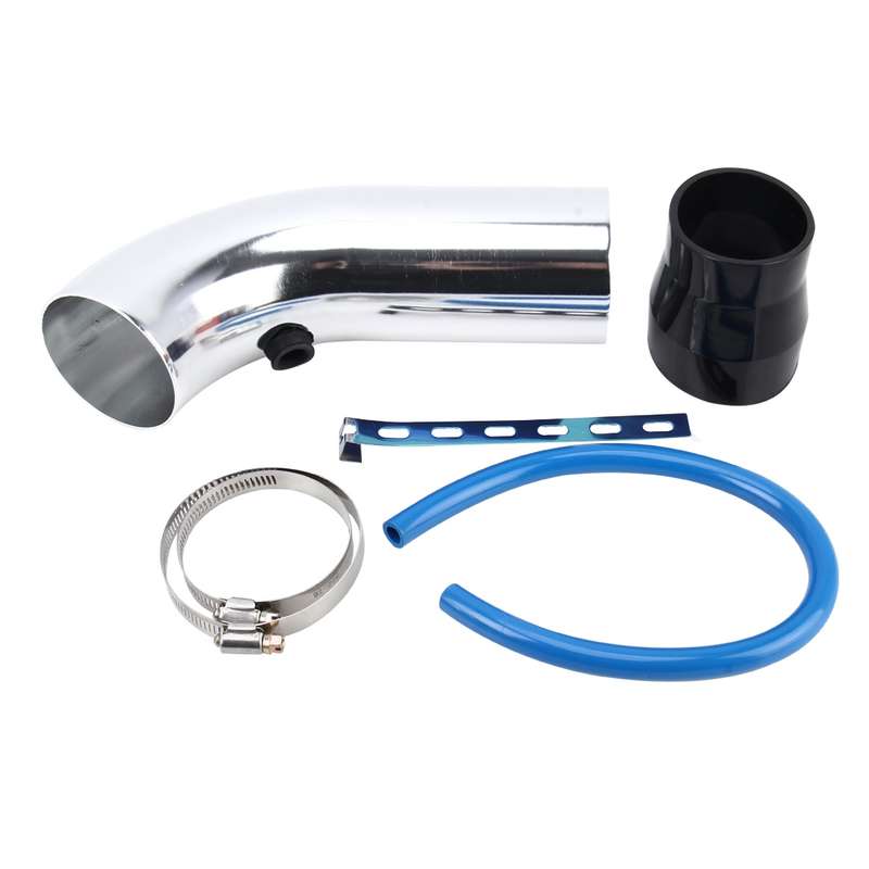 Universal Air Intake Pipe Super Power Flow Air Intakes Short Cold Racing Aluminium Air Intake Pipe