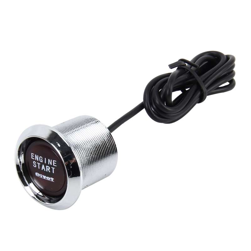 One-button Start Starter Switch with Illumination Engine Start Pivot Illumination Starter with Blue