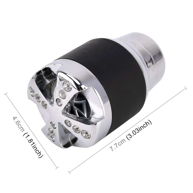 Universal Car Diamond Gear Shift Knob Modified Car Gear Shift Knob Auto Transmission Shift Lever Kno