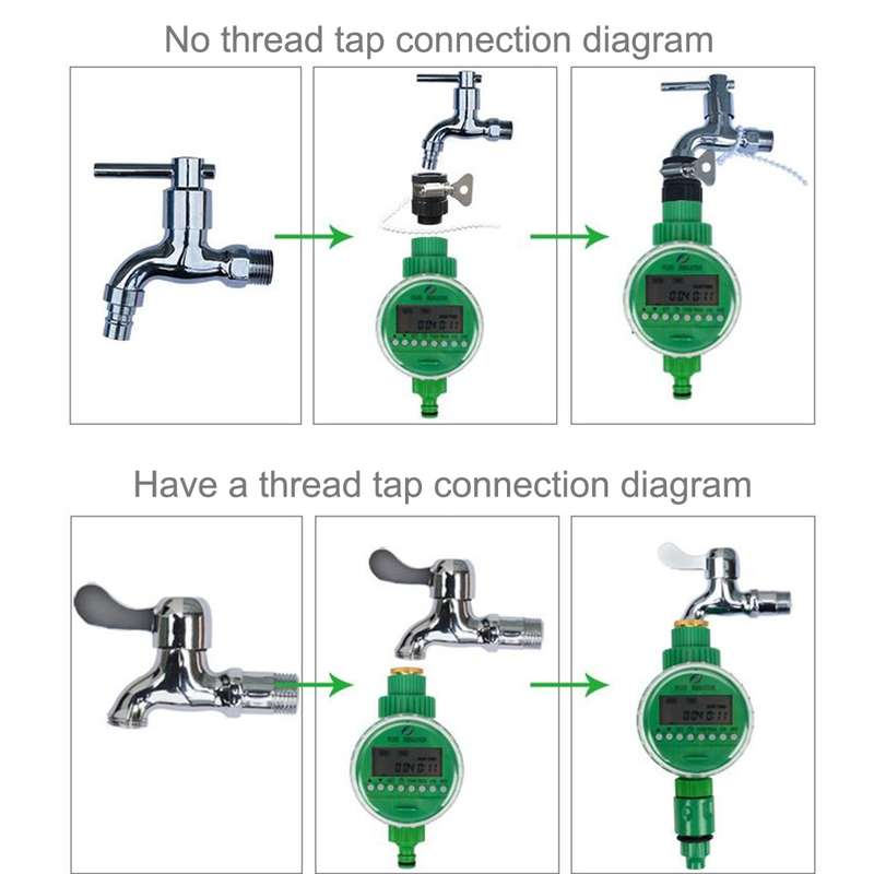 Automatic Watering Controller Timer Garden Water Timer Sprinkler Irrigation Controller Irrigation Ti