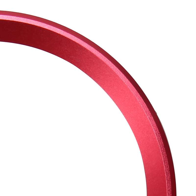 2 PCS/Set Zinc Alloy Steering Wheel Decoration Ring Sticker Logo Car Styling Modification Car Front