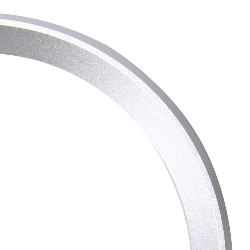 2 PCS/Set Zinc Alloy Steering Wheel Decoration Ring Sticker Logo Car Styling Modification Car Front