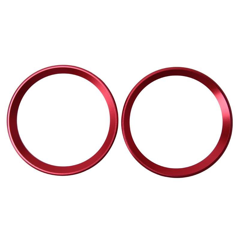 2 PCS Car Logo Decorative Circle Steering Wheel Decoration Ring Sticker Logo Car Styling Modificatio