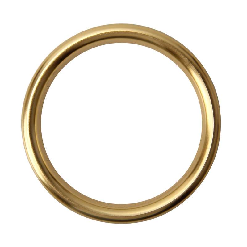 4 PCS Car Outlet Decorative Rings Aluminum Alloy Air Outlet Chrome Trim Ring Car Dashboard Air Vent