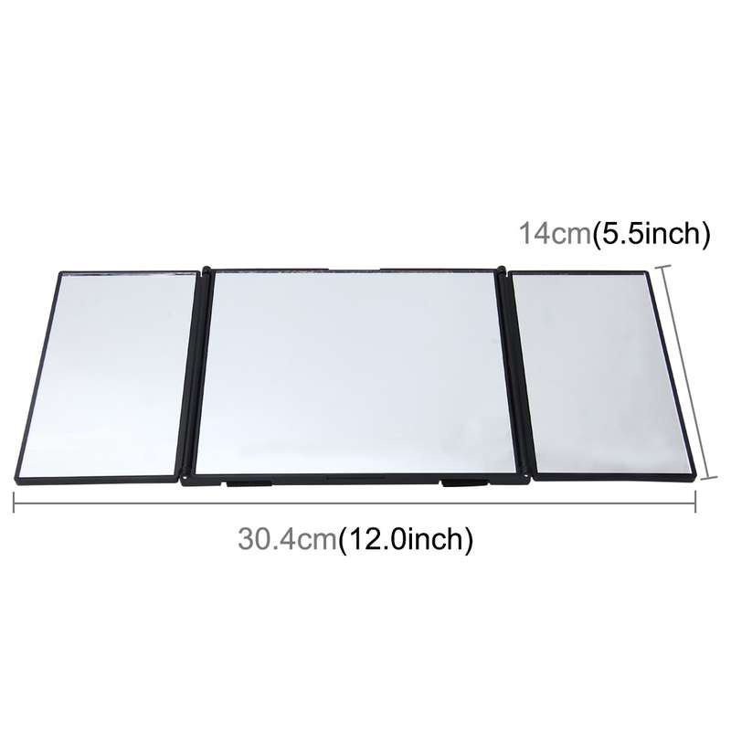 SHUNWEI Car Sun Visor Adjustable Mirror Car Makeup Sun-shading Vehicle Mounted Cosmetic Mirror Foldi