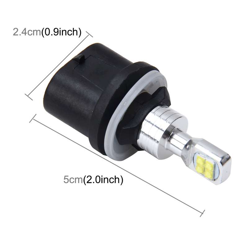 2pcs 880 40W 800 LM 6000K 8 LEDs Car Fog Lights, DC 12V(White Light)