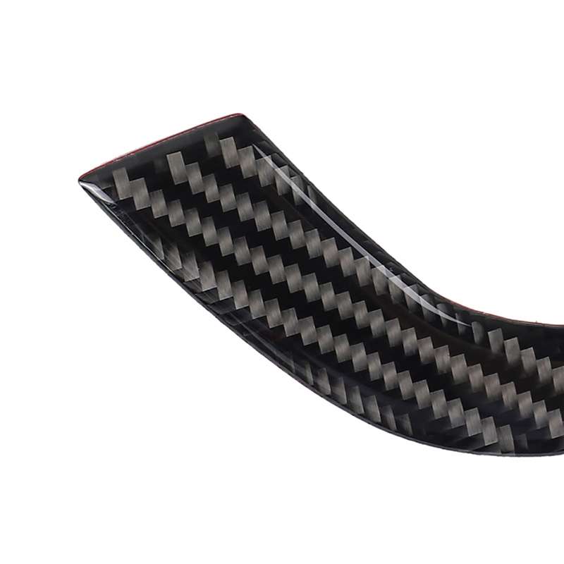 Car Carbon Fiber Window Lift Panel Without Folding Key Three Color Decorative Sticker for BMW Z4 Lef