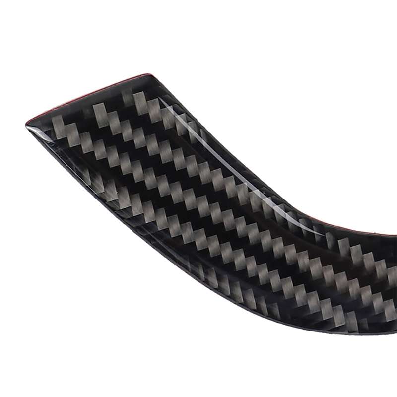 Car Carbon Fiber Window Lift Panel With Folding Key Three Color Decorative Sticker for BMW Z4 2009-