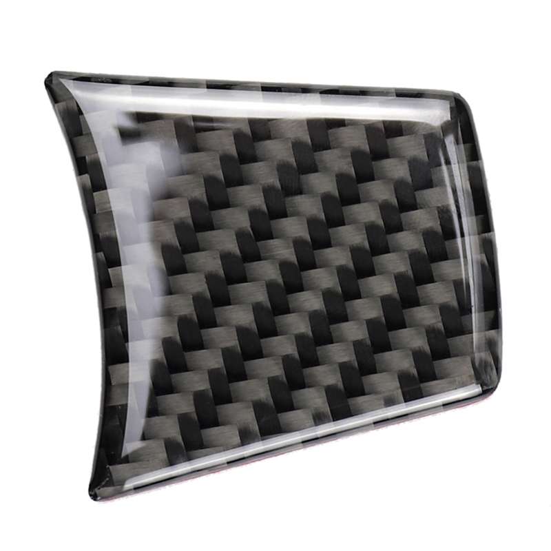 Car Carbon Fiber Steering Wheel Solid Color Decorative Sticker for BMW Z4 2009-2015