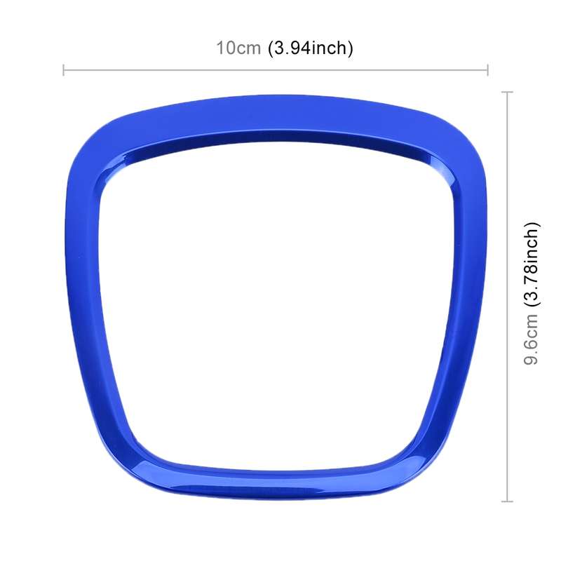 Car Auto Steering Wheel Decorative Ring Cover Trim Sticker Decoration for Audi(Gold)