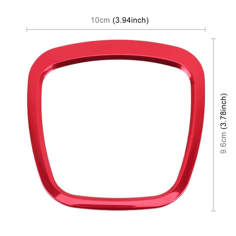 Car Auto Steering Wheel Decorative Ring Cover Trim Sticker Decoration for Audi(Gold)