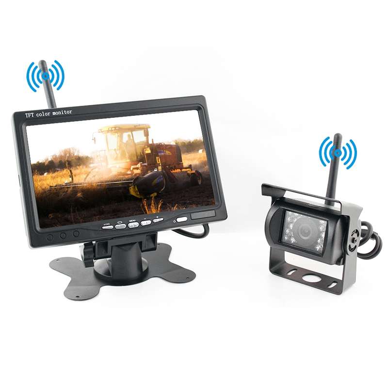 PZ-607-W1-A Wireless Single Cameras Rear View Camera Infrared Night Vision Rear View Parking Reversi