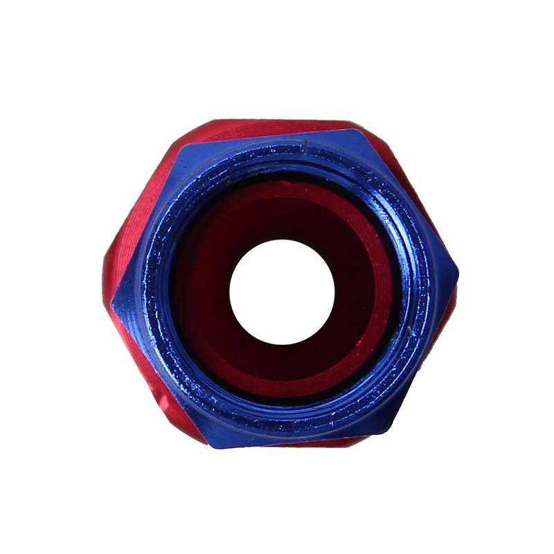 Pipe Joints 0 Degree Swivel Oil Fuel Fitting Adaptor Oil Cooler Hose Fitting Aluminum Alloy AN6 Fitt